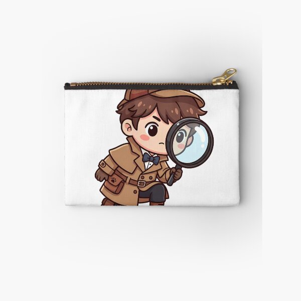 Item preview, Detective Toby Finding Clue - Cute Mascot  designed and sold by fuhadislam.