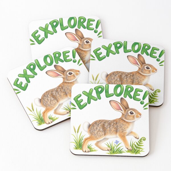 Item preview, Explore With a Wild Cottontail designed and sold by Penbrook Farms.