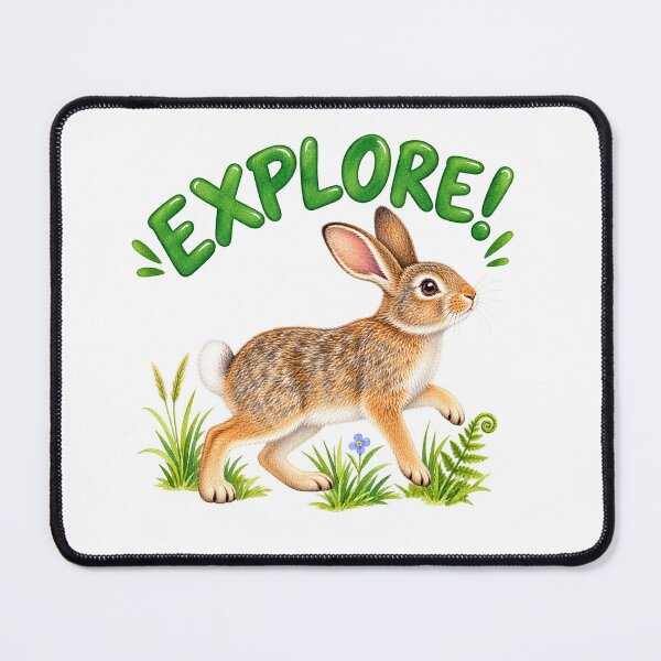 Item preview, Explore With a Wild Cottontail designed and sold by Penbrook Farms.