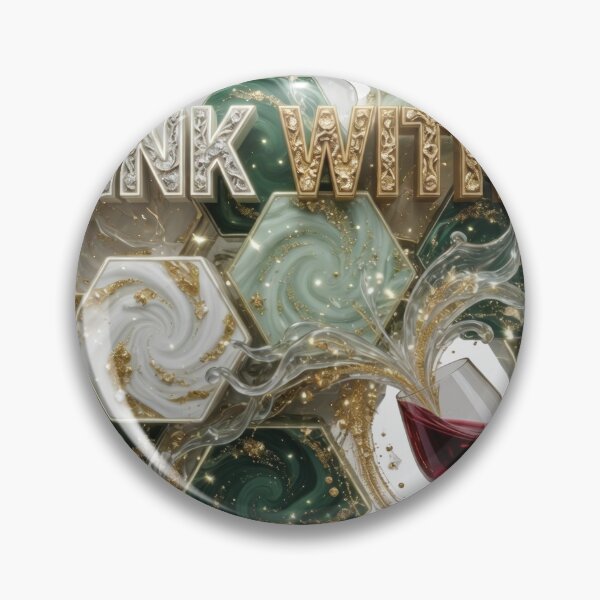 Item preview, Cool Colorful DRINK WITH ME Artistic Motif designed and sold by dazzlemakers.
