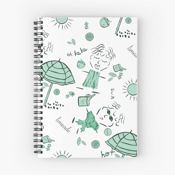 Item preview, Chic Summer Beach Doodle Seamless Pattern - Retro Resort Vibes designed and sold by altastudio.