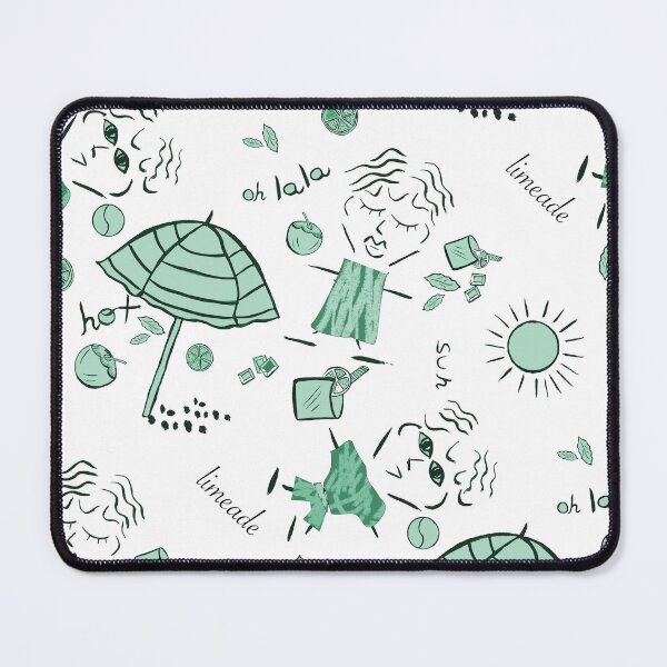 Item preview, Chic Summer Beach Doodle Seamless Pattern - Retro Resort Vibes designed and sold by altastudio.