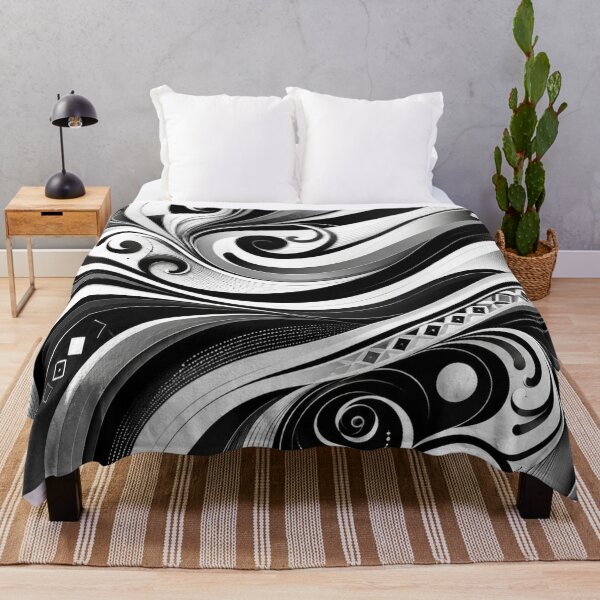 Item preview, 18x18 Black and White designed and sold by Xpression876.