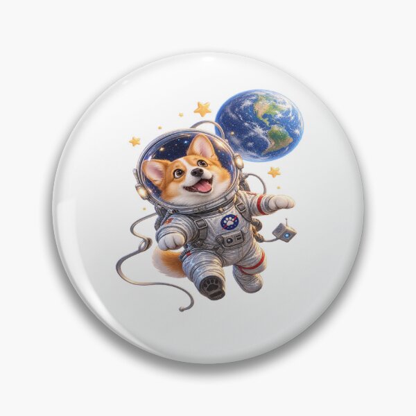 Item preview, Corgi Astronaut Cute Space Dog designed and sold by JMDG Studio.