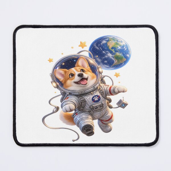 Item preview, Corgi Astronaut Cute Space Dog designed and sold by JMDG Studio.