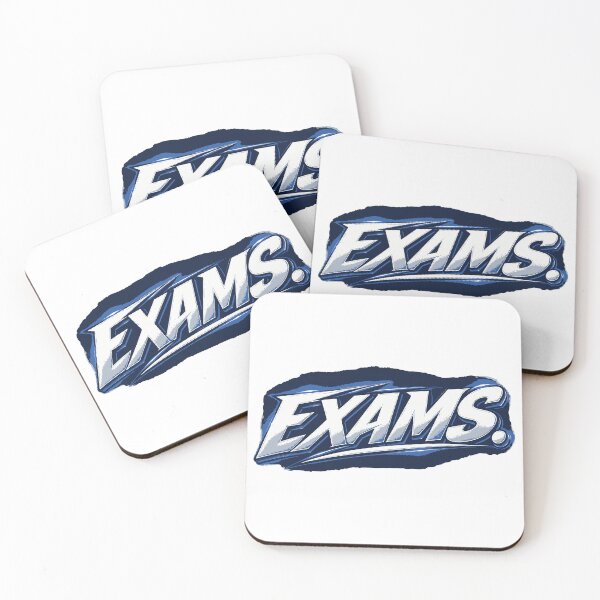 Item preview, EXAMS Minimalist Student Study Typography designed and sold by Sunday.Supply.