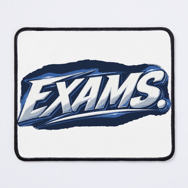 Item preview, EXAMS Minimalist Student Study Typography designed and sold by Sunday.Supply.