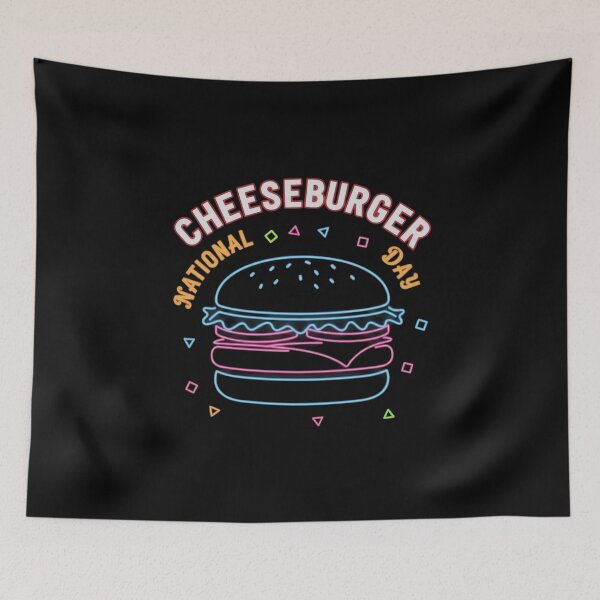Item preview, National Cheeseburger Day designed and sold by FestivityFinds.