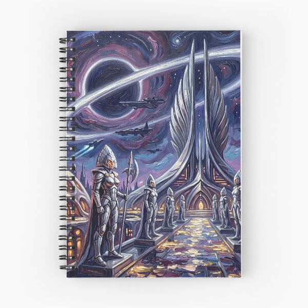 Item preview, Chandilar Starry Night Comic Art Landscape designed and sold by Bad-Decisions-Designs.