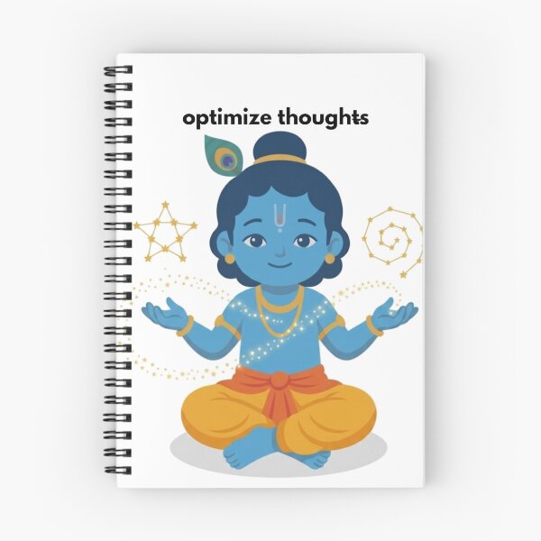 Item preview, optimize thoughts | Developer Sticker | Programming Tech Humor designed and sold by BhaktiByte.