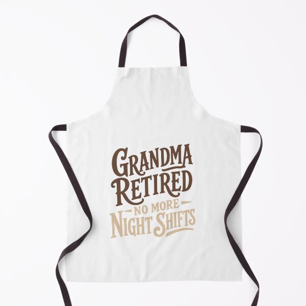 Item preview, Grandma Retired — No More Night Shifts — Nurse Retirement Gift Grandma | RN Night Shift Mug designed and sold by KiwyStudio.