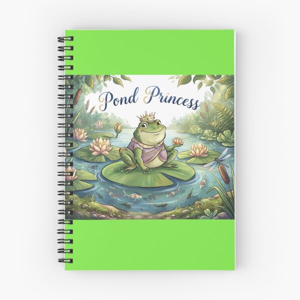 Item preview, Pond princess on lilly pad designed and sold by 1guy1girl.