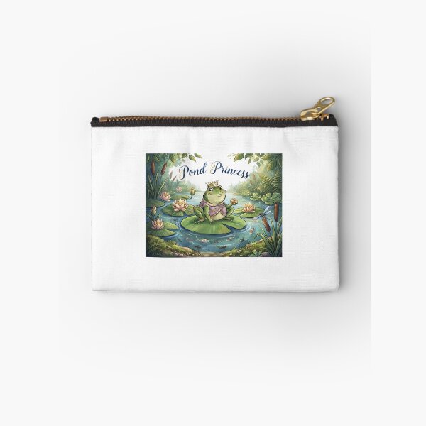 Item preview, Pond princess on lilly pad designed and sold by 1guy1girl.