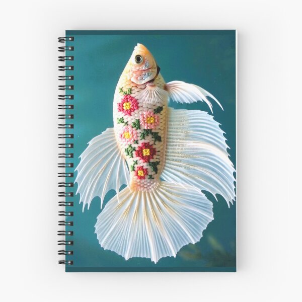 Item preview, betta in the blue designed and sold by ritusdesigns.