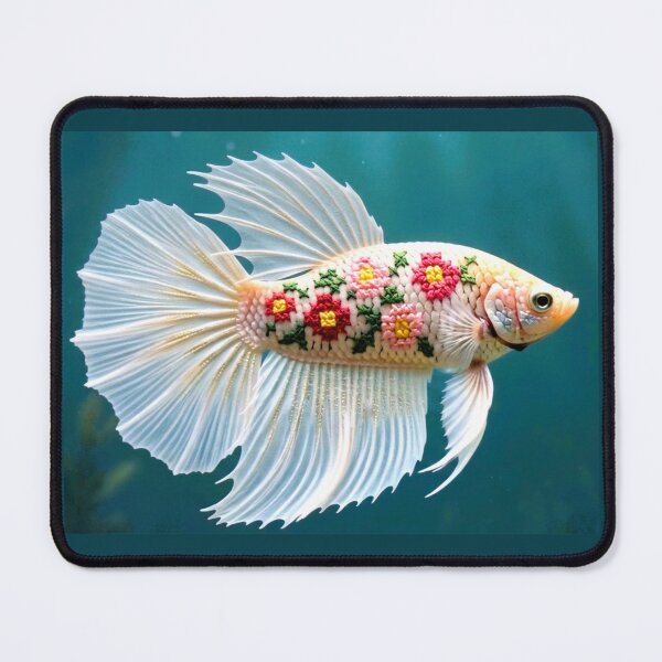 Item preview, betta in the blue designed and sold by ritusdesigns.