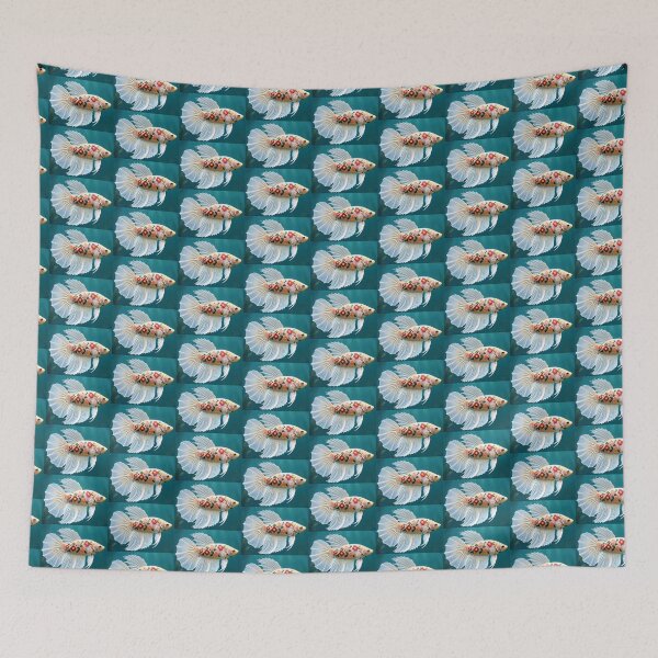 Item preview, betta in the blue designed and sold by ritusdesigns.