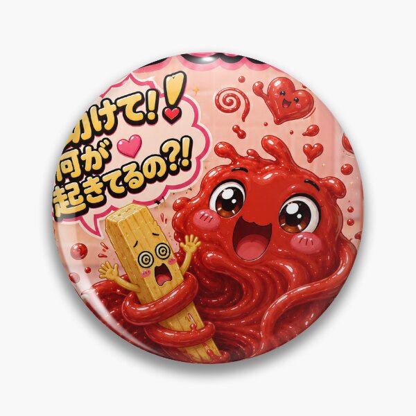 Item preview, Lost in the Sauce – Kawaii Food Chaos designed and sold by UndergroundRavers.