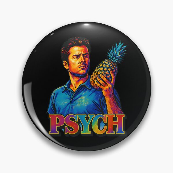 Item preview, Psych Shawn Spencer Pineapple Detective Comedy Mystery designed and sold by RaineeMcDaniel.