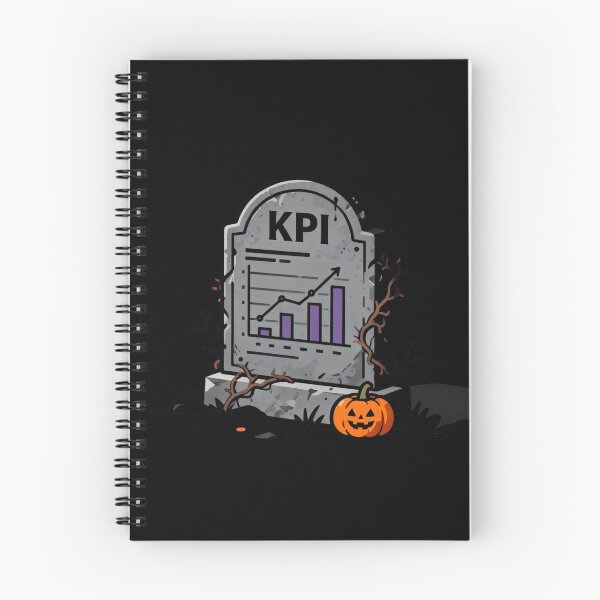 Item preview, R.I.P. KPI - Deadlines & Metrics Funny Halloween Office Humo designed and sold by Cherie-verse.