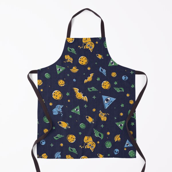 Item preview, Spooky Halloween in Space Cosmic Pattern designed and sold by Hakubiya.