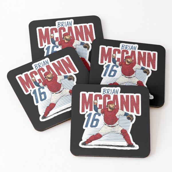 Item preview, Brian McCann 16 Baseball Catcher Atlanta Player designed and sold by RaineeMcDaniel.