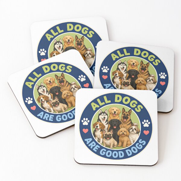 Item preview, All Dogs Are Good Dogs Dog Lover Pet Owner Canine Companion designed and sold by SkeletonsDanger.