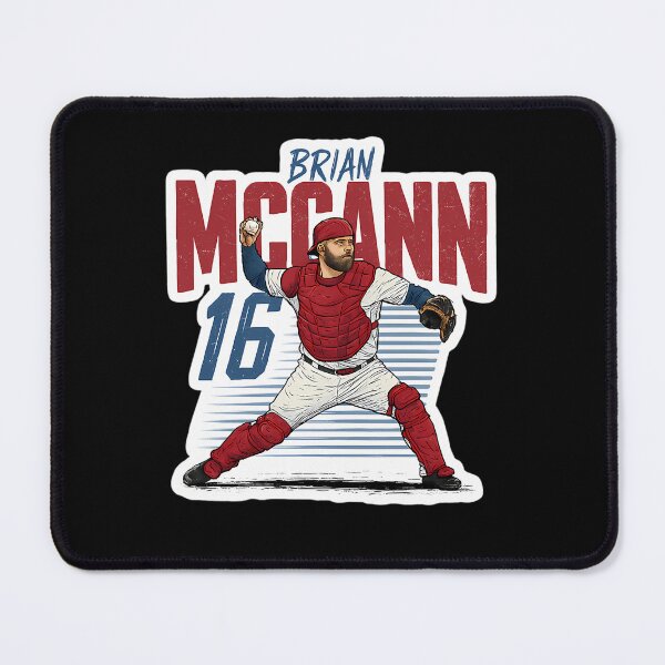 Item preview, Brian McCann 16 Baseball Catcher Atlanta Player designed and sold by RaineeMcDaniel.