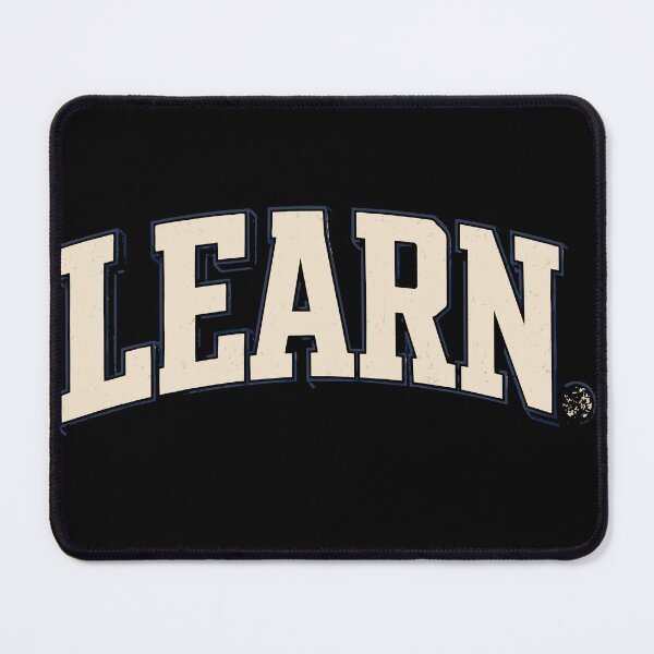 Item preview, LEARN Minimalist Student College Typography designed and sold by Sunday.Supply.