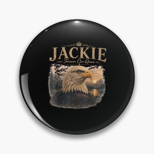 Item preview, Jackie Forever Our Queen Eagle Memorial Tribute designed and sold by Glow-Paw-Studio.