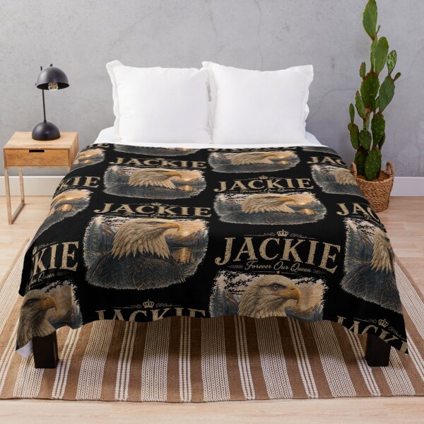 Item preview, Jackie Forever Our Queen Eagle Memorial Tribute designed and sold by Glow-Paw-Studio.