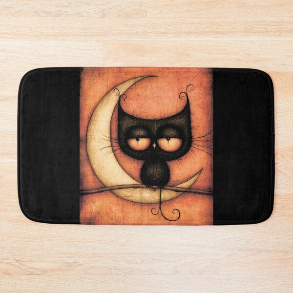 Item preview, A black cat on the moon. designed and sold by MagelliShop.