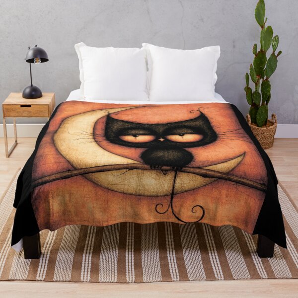 Item preview, A black cat on the moon. designed and sold by MagelliShop.