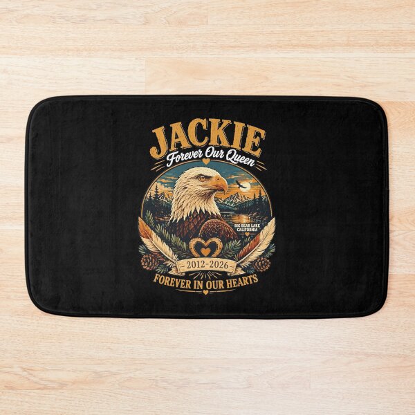 Item preview, Jackie Forever Our Queen 2012-2026 Memorial Eagle Tribute designed and sold by ostenlee.