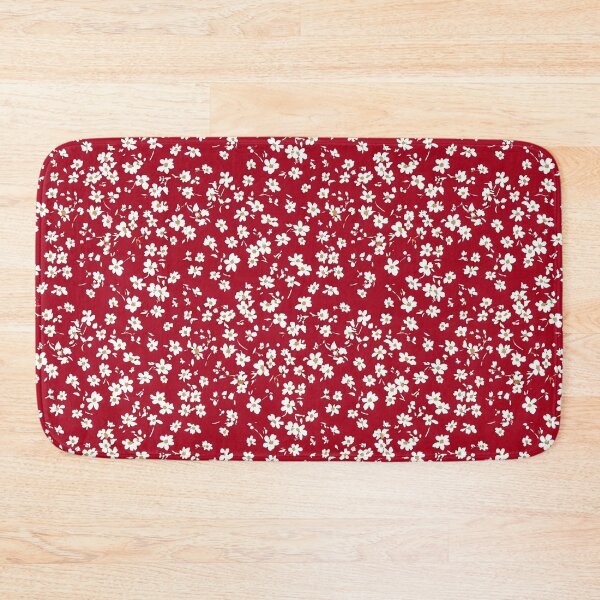 Item preview, Cute Red Ditsy Floral Seamless Pattern designed and sold by OrakArt.