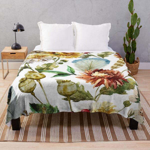 Item preview, Autumn Harvest — Boho Watercolor Floral Pattern designed and sold by Johnnies.