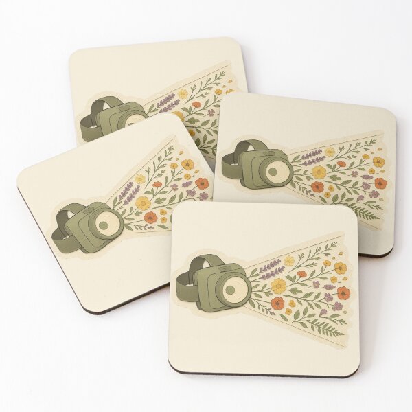 Item preview, Headlamp Casting Beam of Wildflowers Illustration designed and sold by ITCHAWAWAA.