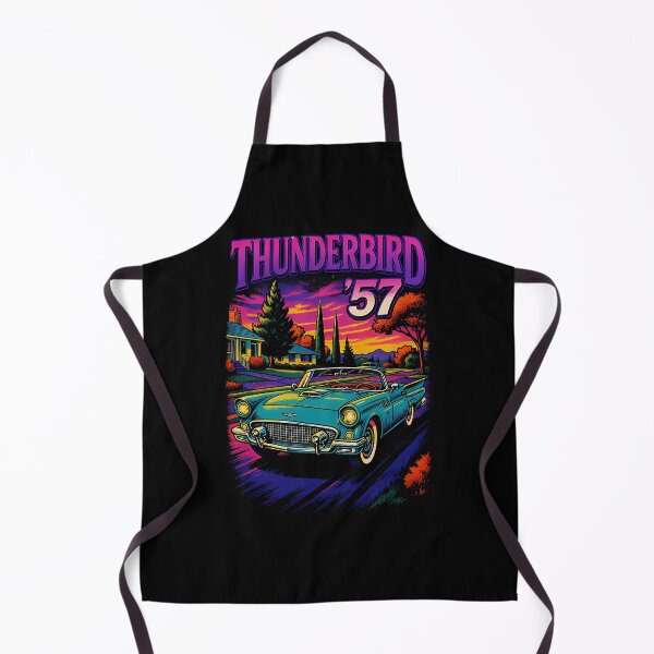 Item preview, Thunderbird 57 American Convertible Car Neon Sunset Drive designed and sold by RaineeMcDaniel.