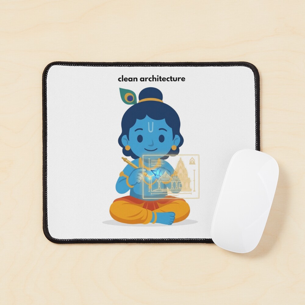 Item preview, Mouse Pad designed and sold by BhaktiByte.