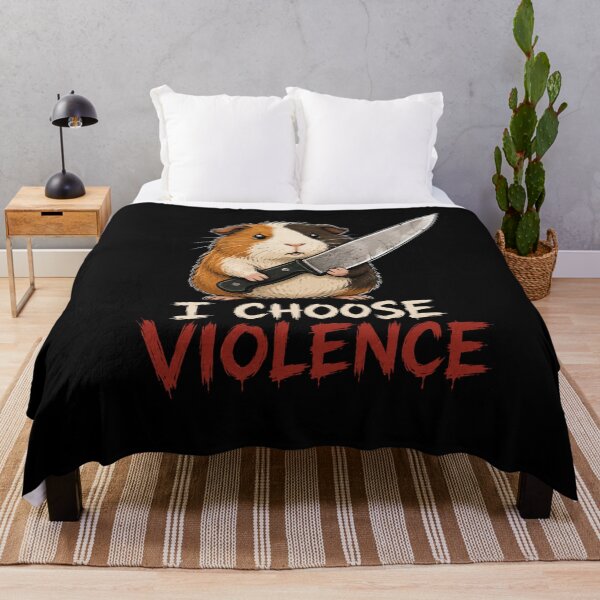 Item preview, I Choose Violence Guinea Pig designed and sold by TheEndDesign.