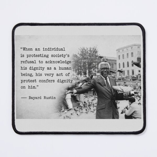 Item preview, Bayard rustin designed and sold by PP do card.