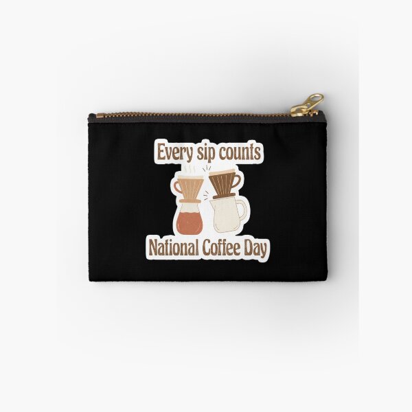 Item preview, National Coffee Day Celebration - Every Sip Counts designed and sold by FestivityFinds.