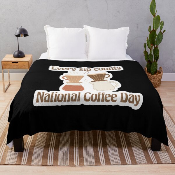 Item preview, National Coffee Day Celebration - Every Sip Counts designed and sold by FestivityFinds.