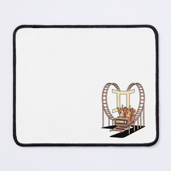 Item preview, Gemini Zodiac Twin Squirrels Roller Coaster Ride designed and sold by Rare By Hero.