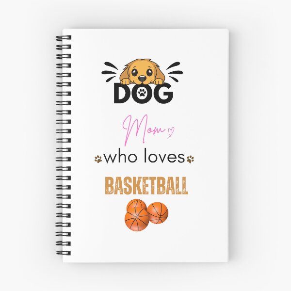 Item preview, Dog Mom Who Loves Basketball designed and sold by PawFitt.
