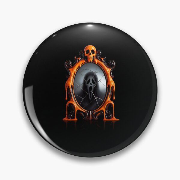 Item preview,  Melting Polka Dot Haunted Mirror Ghost Frame designed and sold by YourColorsWall.