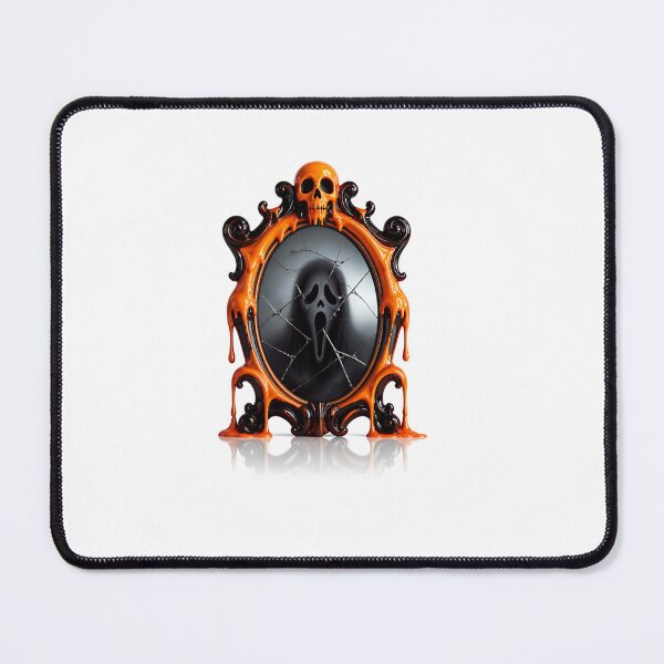 Item preview, Melting Polka Dot Haunted Mirror Ghost Frame designed and sold by YourColorsWall.