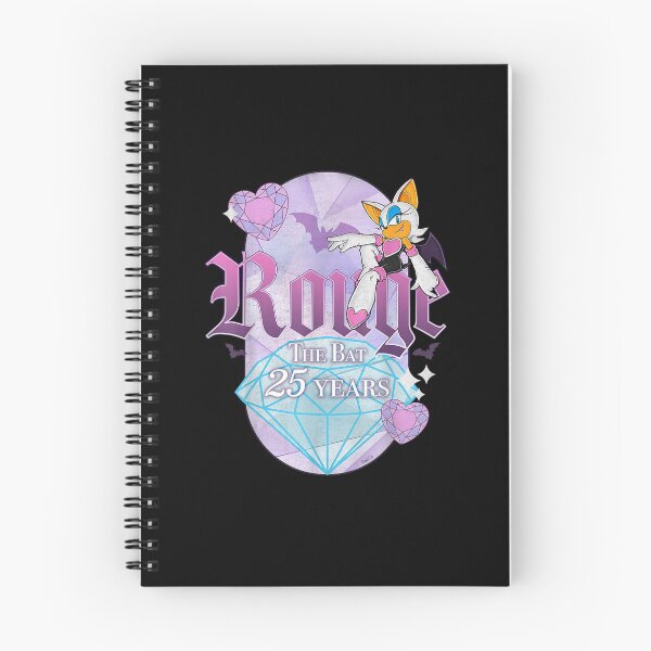 Item preview, Rouge the Bat 25th Anniversary the Hedgehog designed and sold by Glow-Paw-Studio.