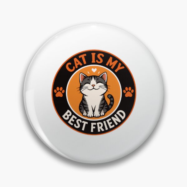 Item preview, Cat Is My Best Friend Cat Lover Pet Owner designed and sold by HumansStuck12.