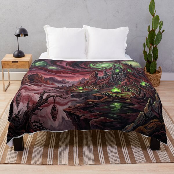 Item preview, Dathomir Starry Night Sci Fi Landscape designed and sold by Bad-Decisions-Designs.
