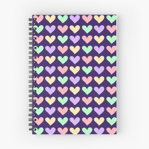 Item preview, Colorful Pastel Heart Shapes Design designed and sold by ubborn.
